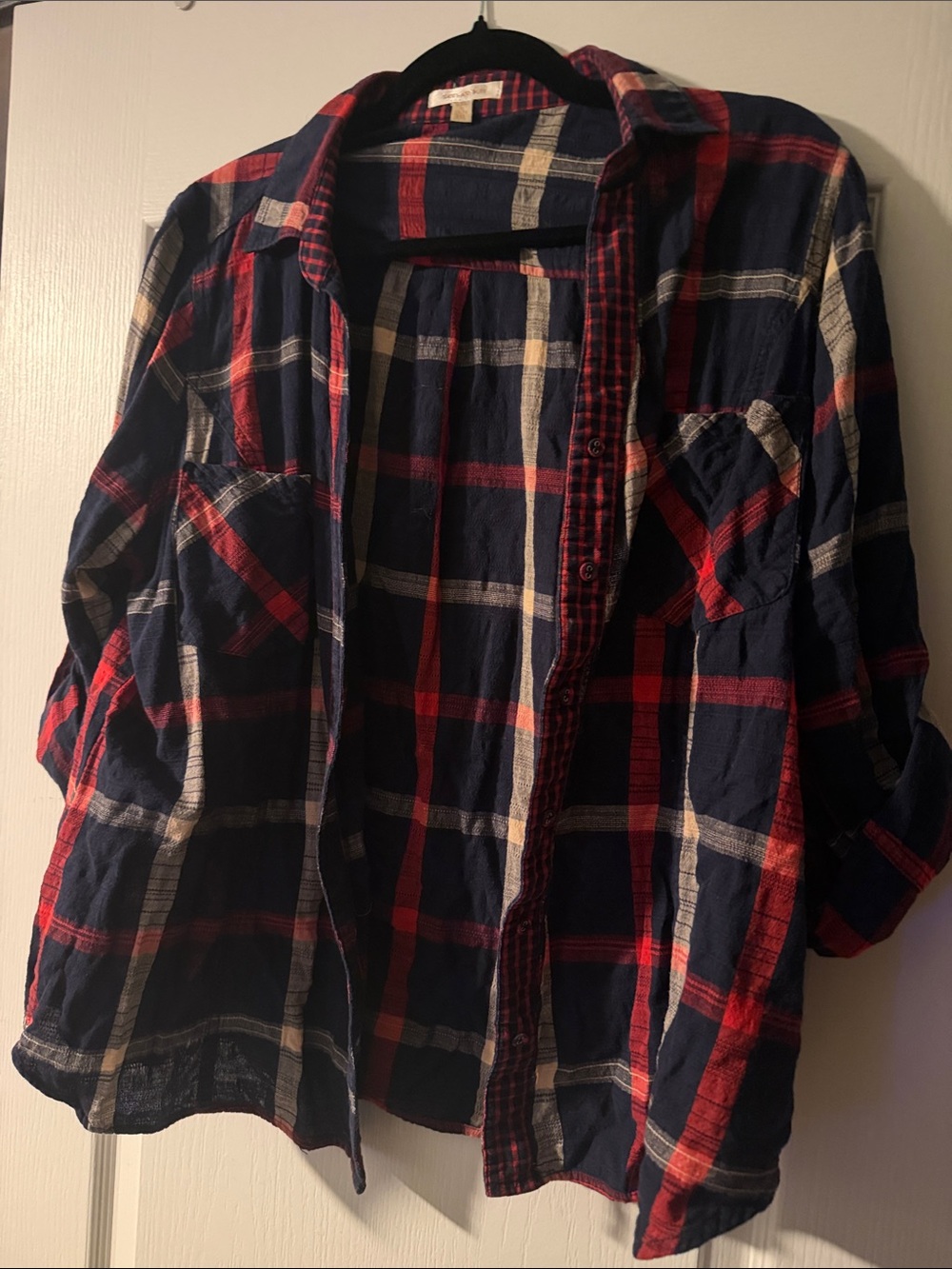Skies Are Blue | Plaid Button-Up Shirt